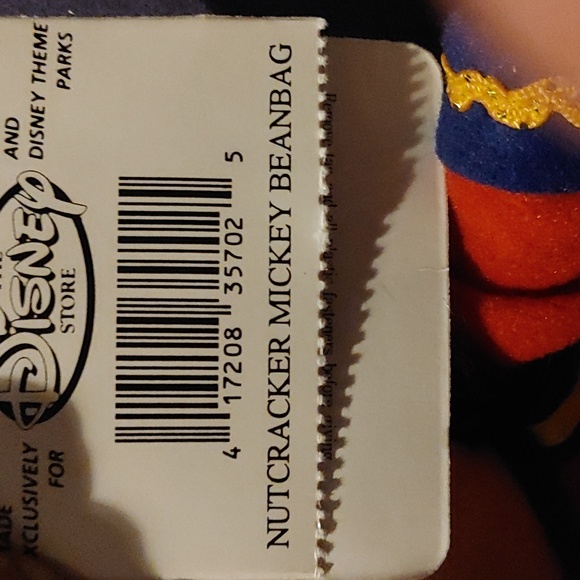 Bean bag mickey as nutcracker - Picture 2 of 2